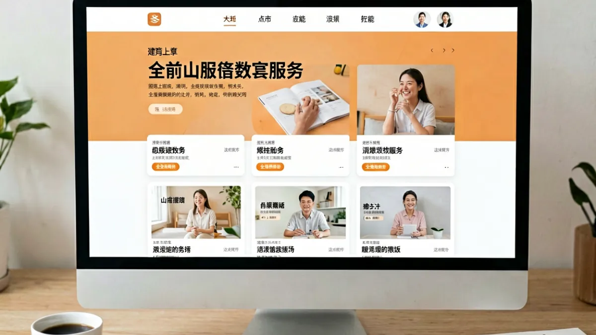 天天弄门户首页头图，展示多个内容分区的卡片布局，包含攻略、资讯与评测入口